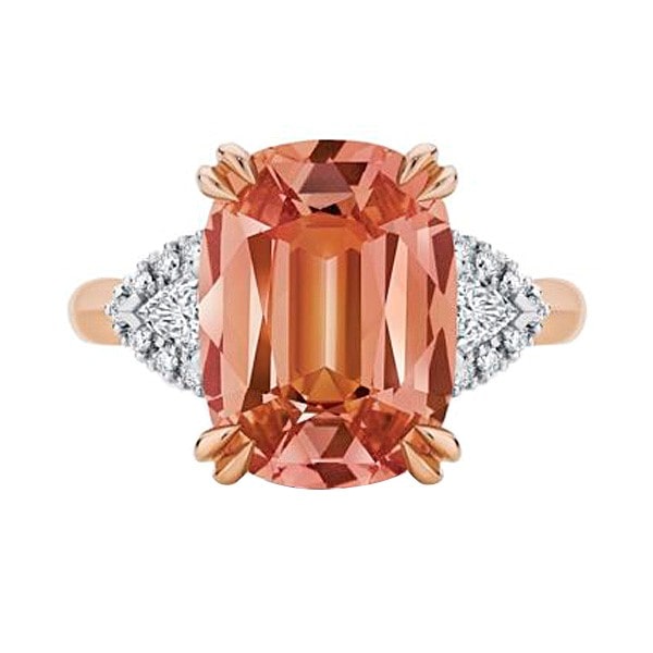 Buy Pandora Clear Three-Stone Ring - Rose Gold Ring for Women - Layering or  Stackable Ring - Gift for Her - 14k Rose Gold-Plated Rose with Cubic  Zirconia, Metal, Cubic Zirconia at