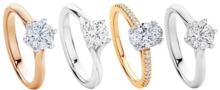 Infinity Diamond Name Ring |