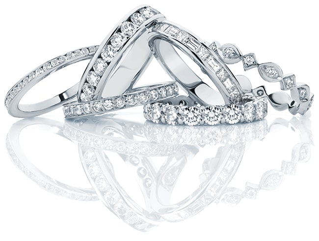 Unusual Diamond Eternity Ring | Diamond Bubble Wedding Ring | Unique  Designer Jewellery