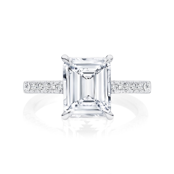 White Gold Engagement Rings | Made in Australia