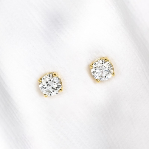 1.5 carat Lab Grown Diamond Stud Earrings