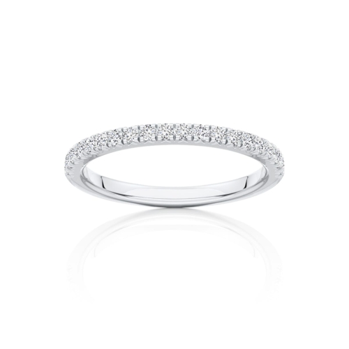 Diamond Classic Wedding Ring in Platinum | Chantille