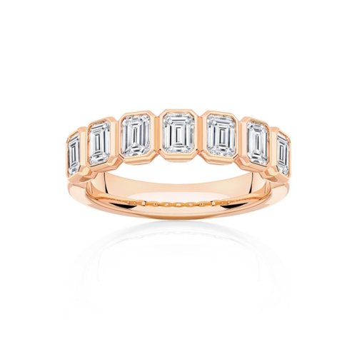 Diamond Classic Wedding Ring in Rose Gold | Verglas