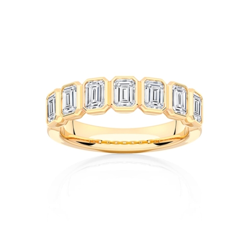 Diamond Classic Wedding Ring in Yellow Gold | Verglas